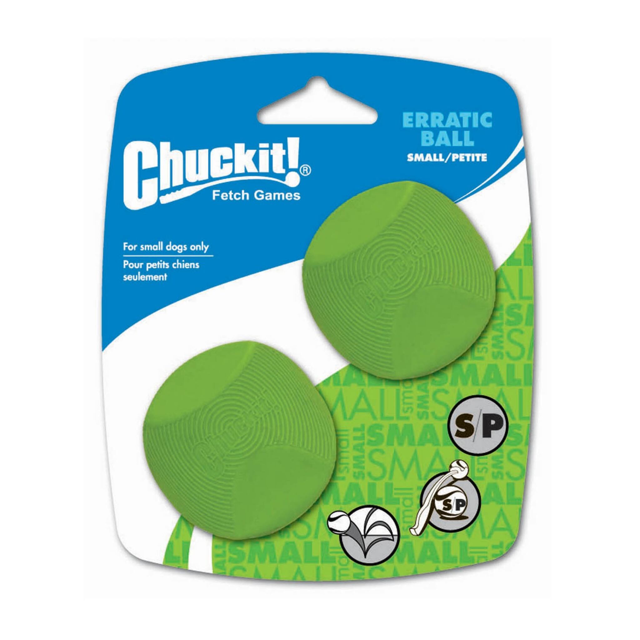 Chuck It! Erratic ball 2 pack Small