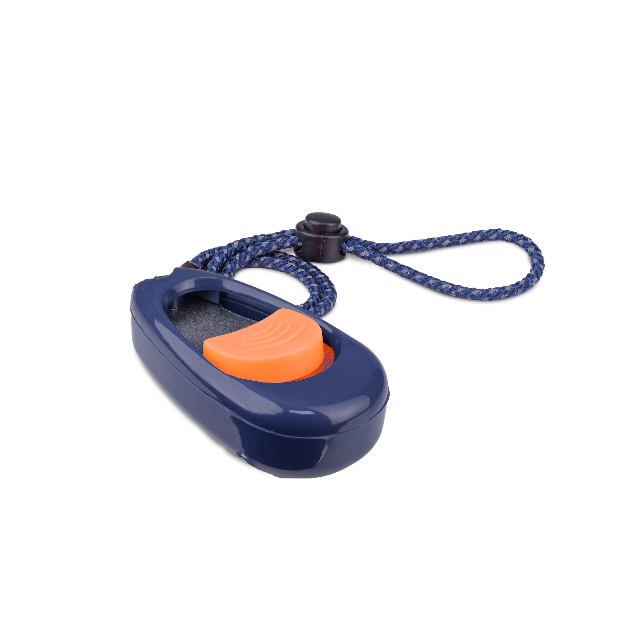 Company of Animals Coachi Multi-Clicker Navy with Coral Button