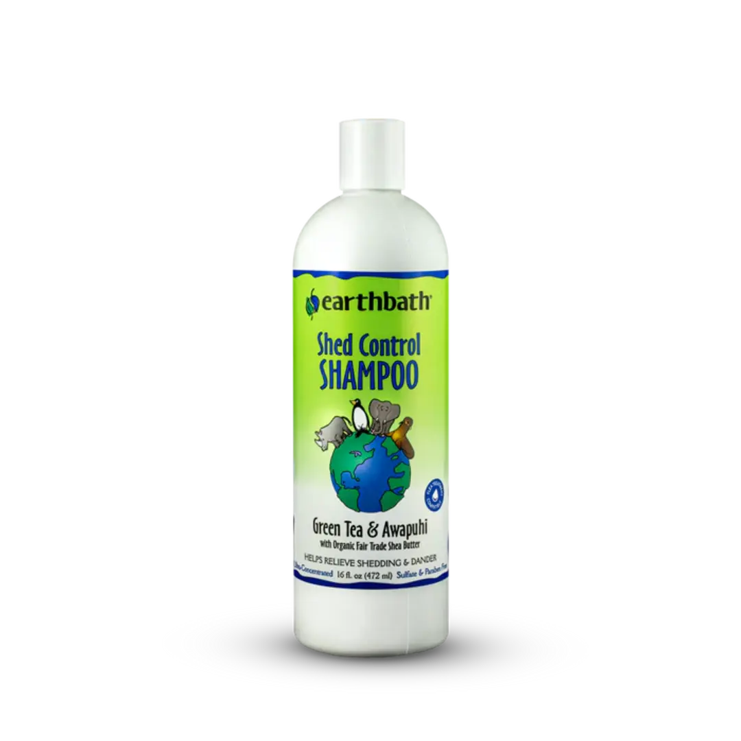 Earthbath Shed Control Pet Shampoo 16 oz