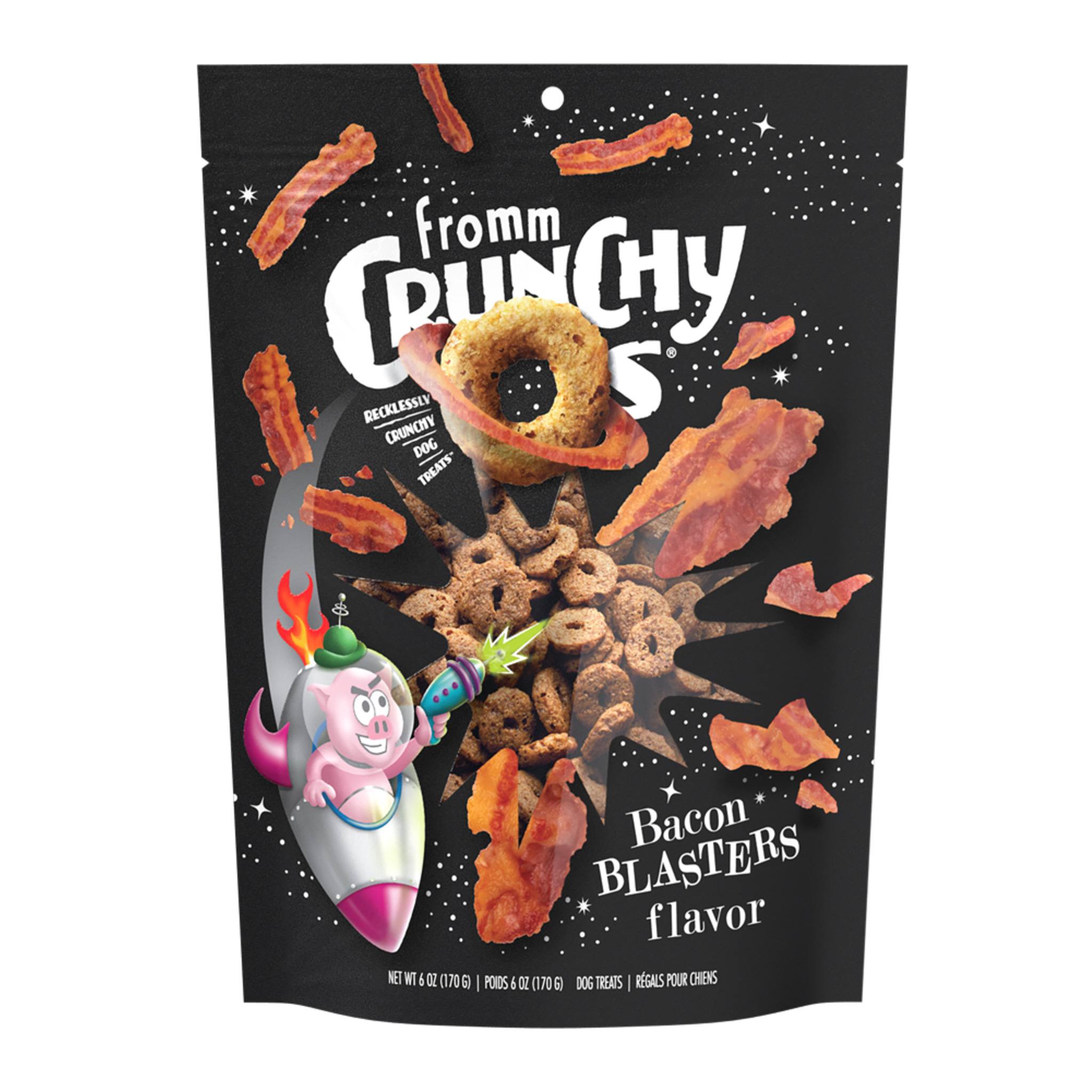 Fromm Crunchy O's Bacon Blasters Dog Treats 26 oz