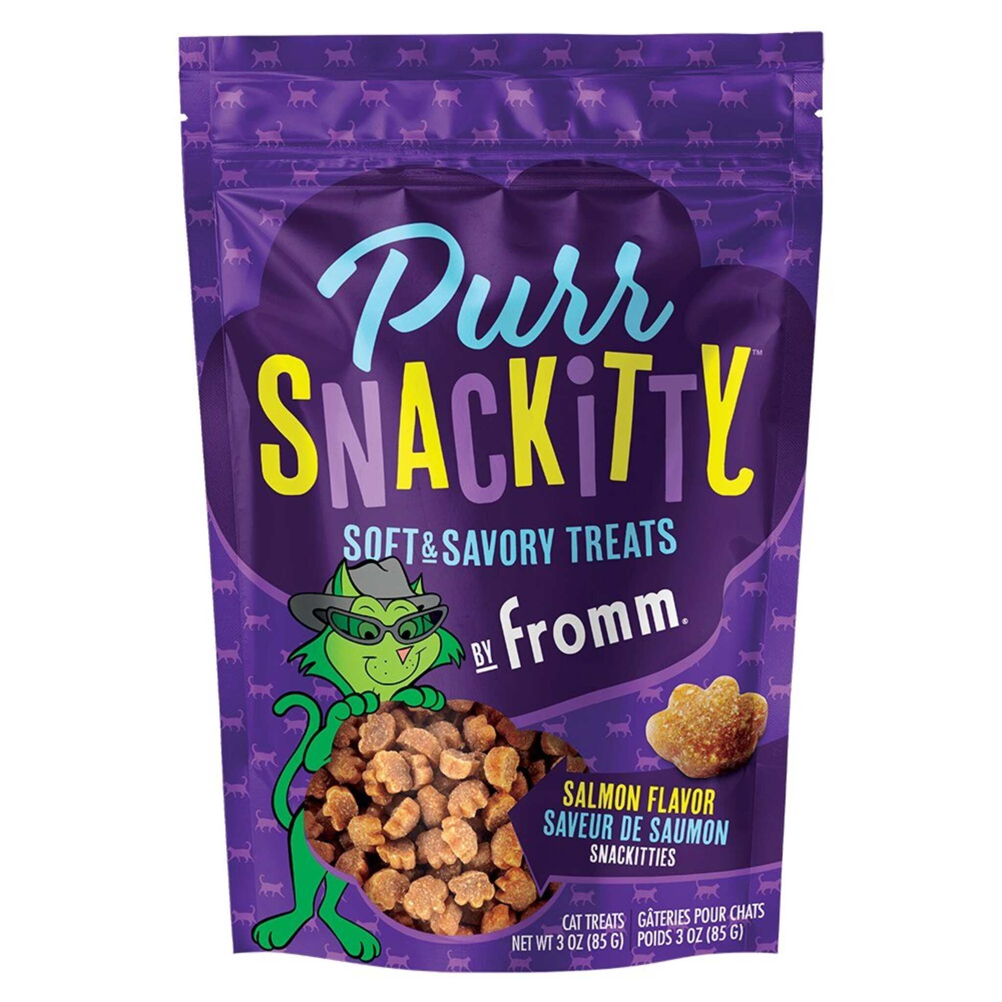Fromm Purrsnackitty Salmon Flavour Treats Cats 3 oz