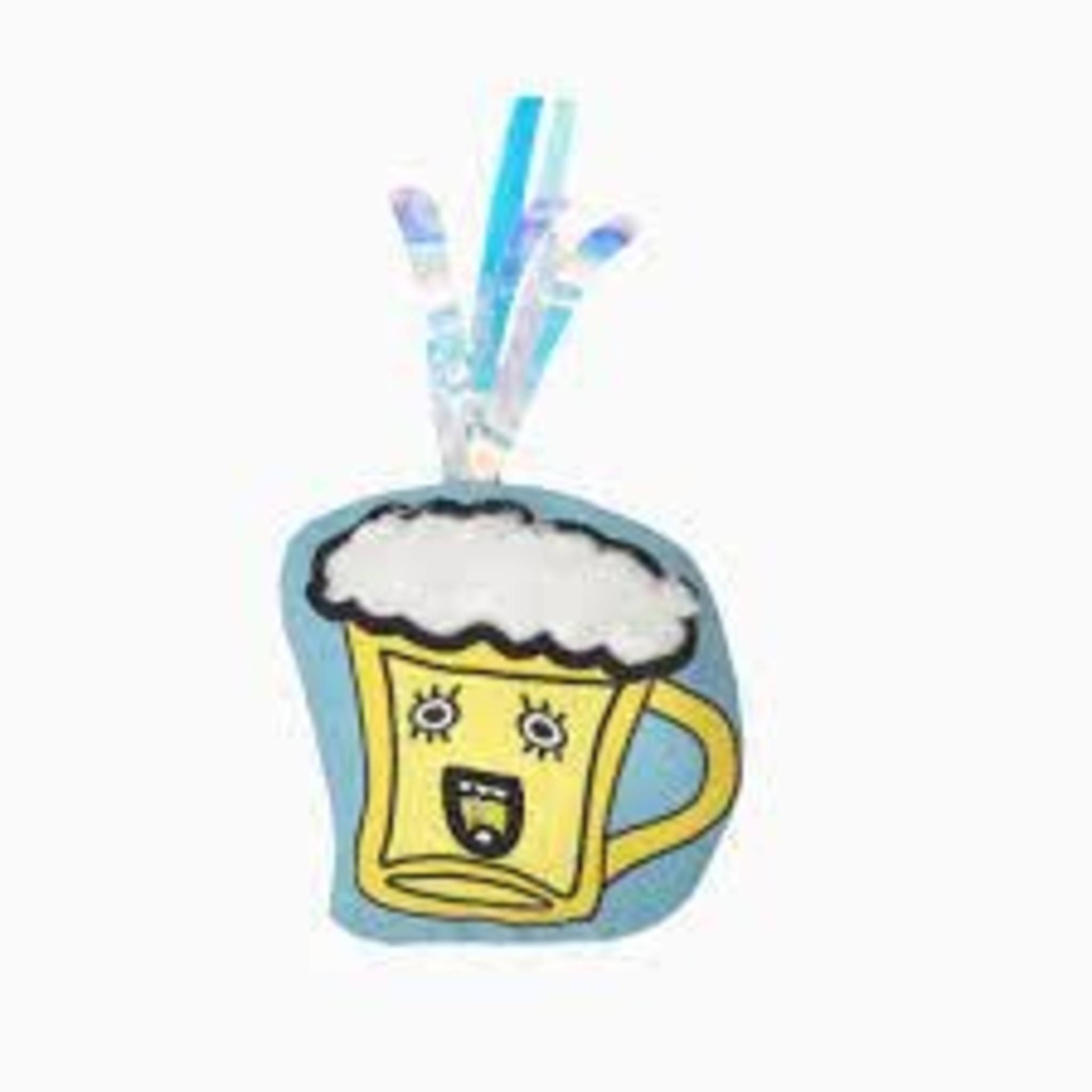 Hugsmart Meow Buddies Beer Cat Toy with Catnip