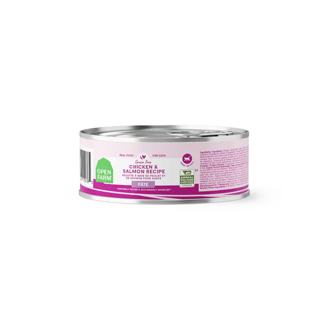 Open Farm Chicken & Salmon Pate Canned Cat Food
