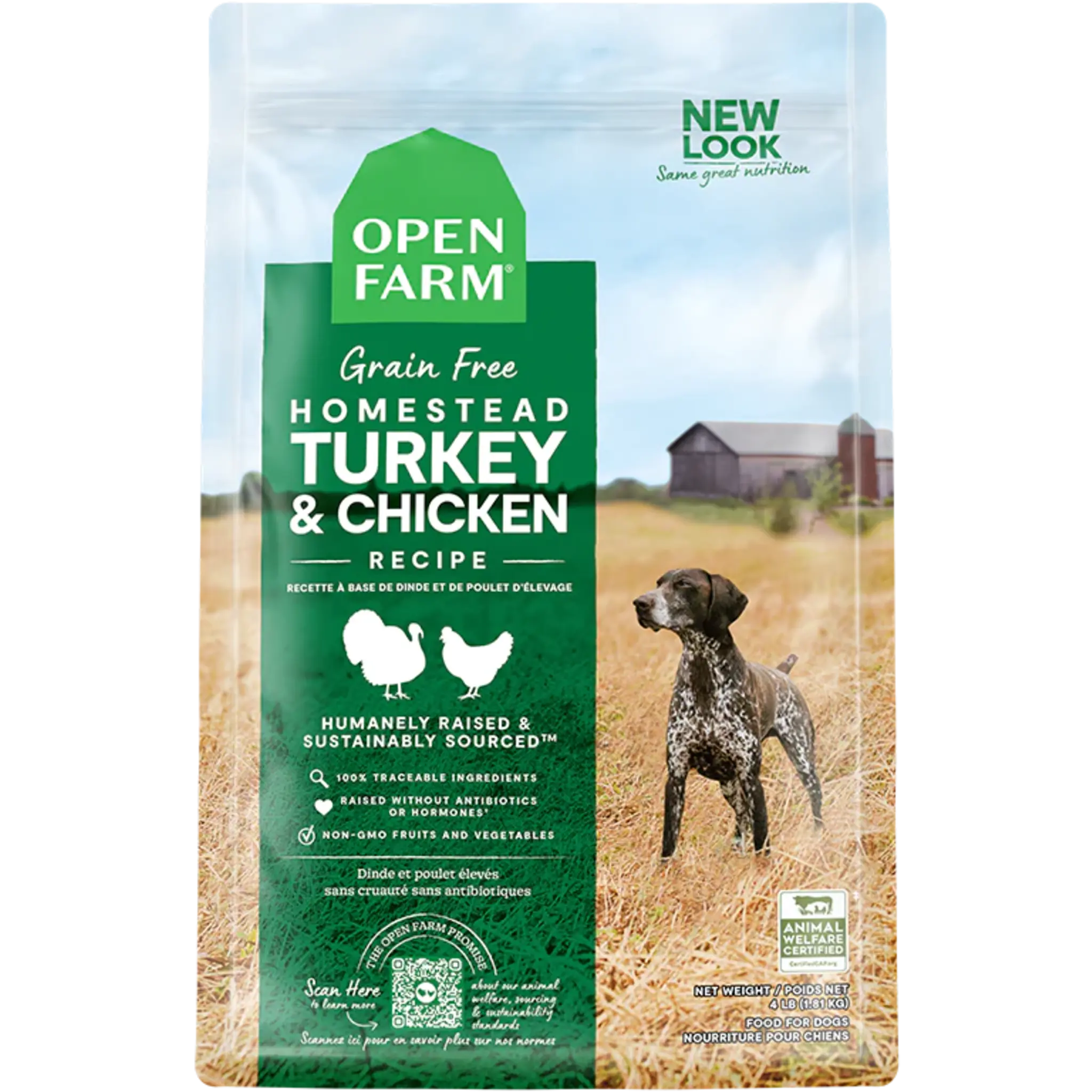 Open Farm Homestead Turkey & Chicken Grain-Free Dog Food