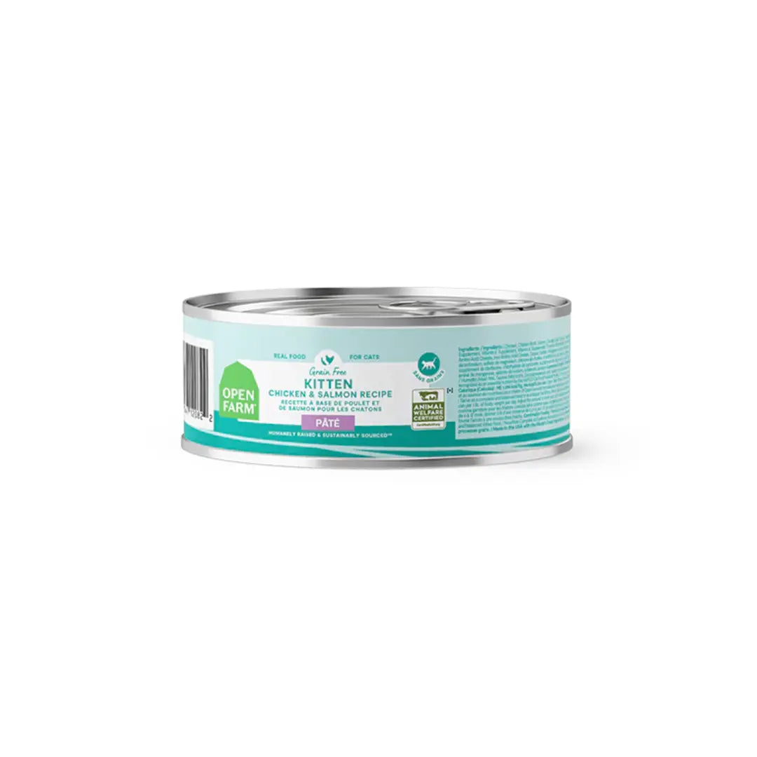 Open Farm Kitten Chicken & Salmon Pâté Canned Cat Food