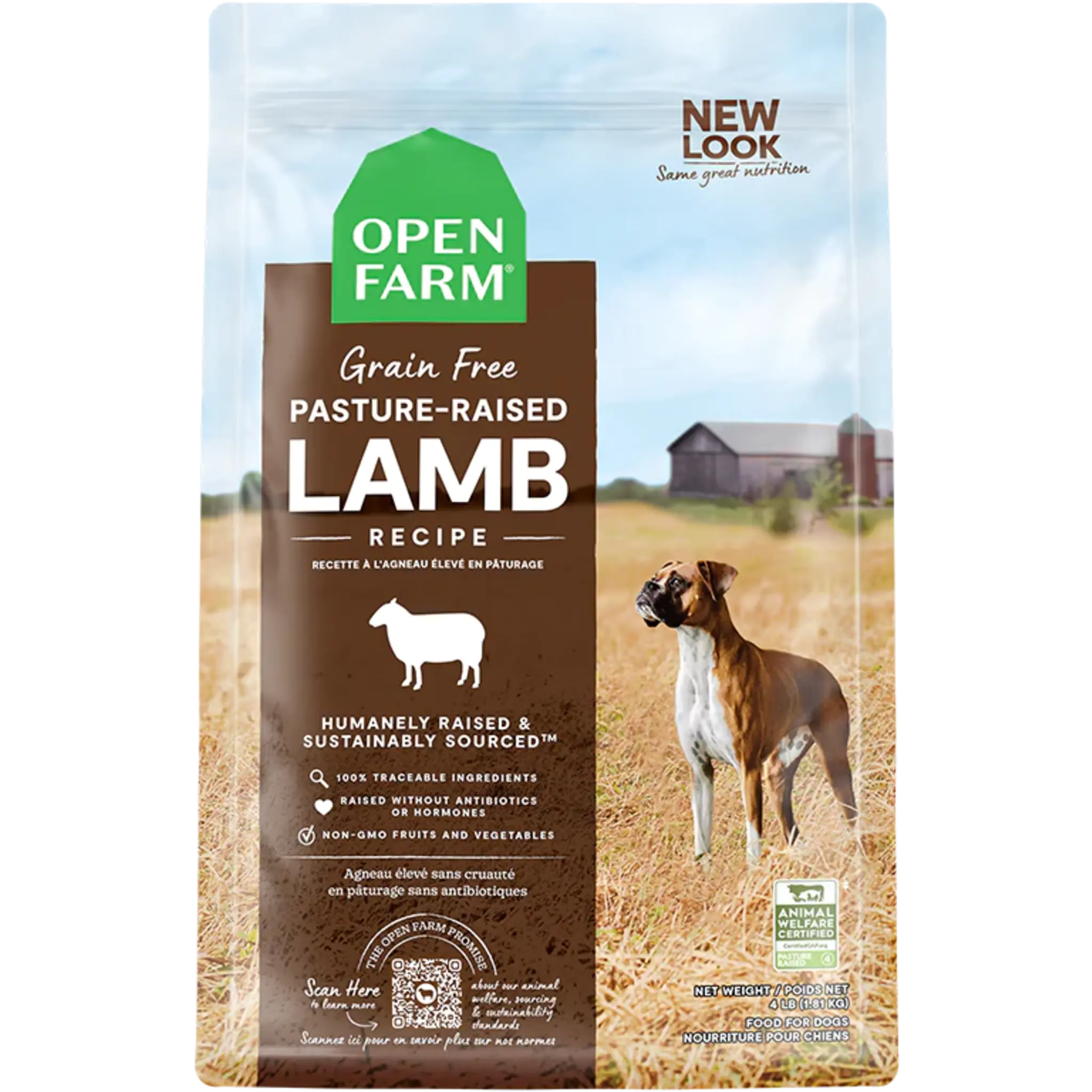 Open Farm Pasture-Raised Lamb Grain-Free Dog Food