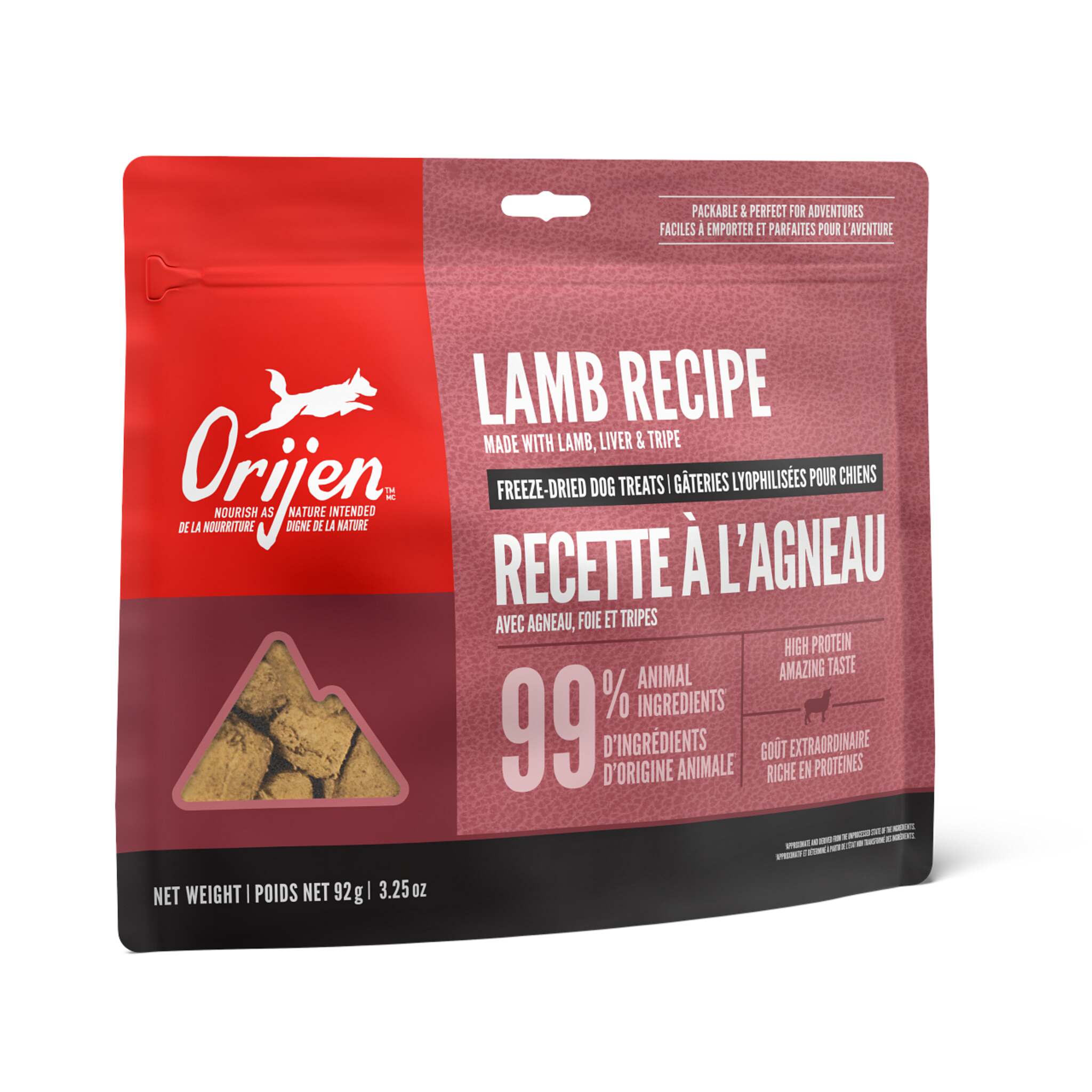 Orijen Lamb Freeze-Dried Dog Treats 92 g