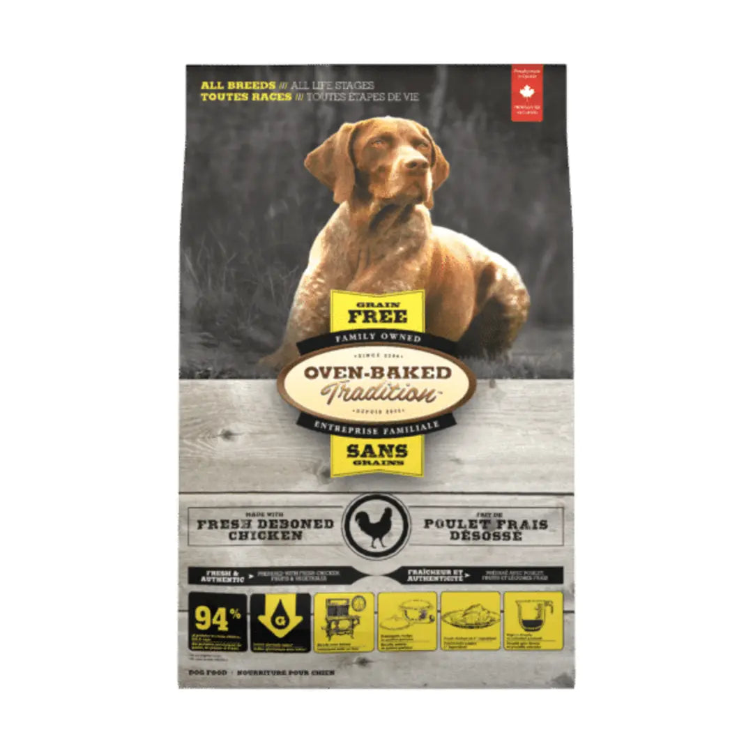 Oven-Baked Tradition All Life Stages All Breeds Grain-Free Chicken Dog Food