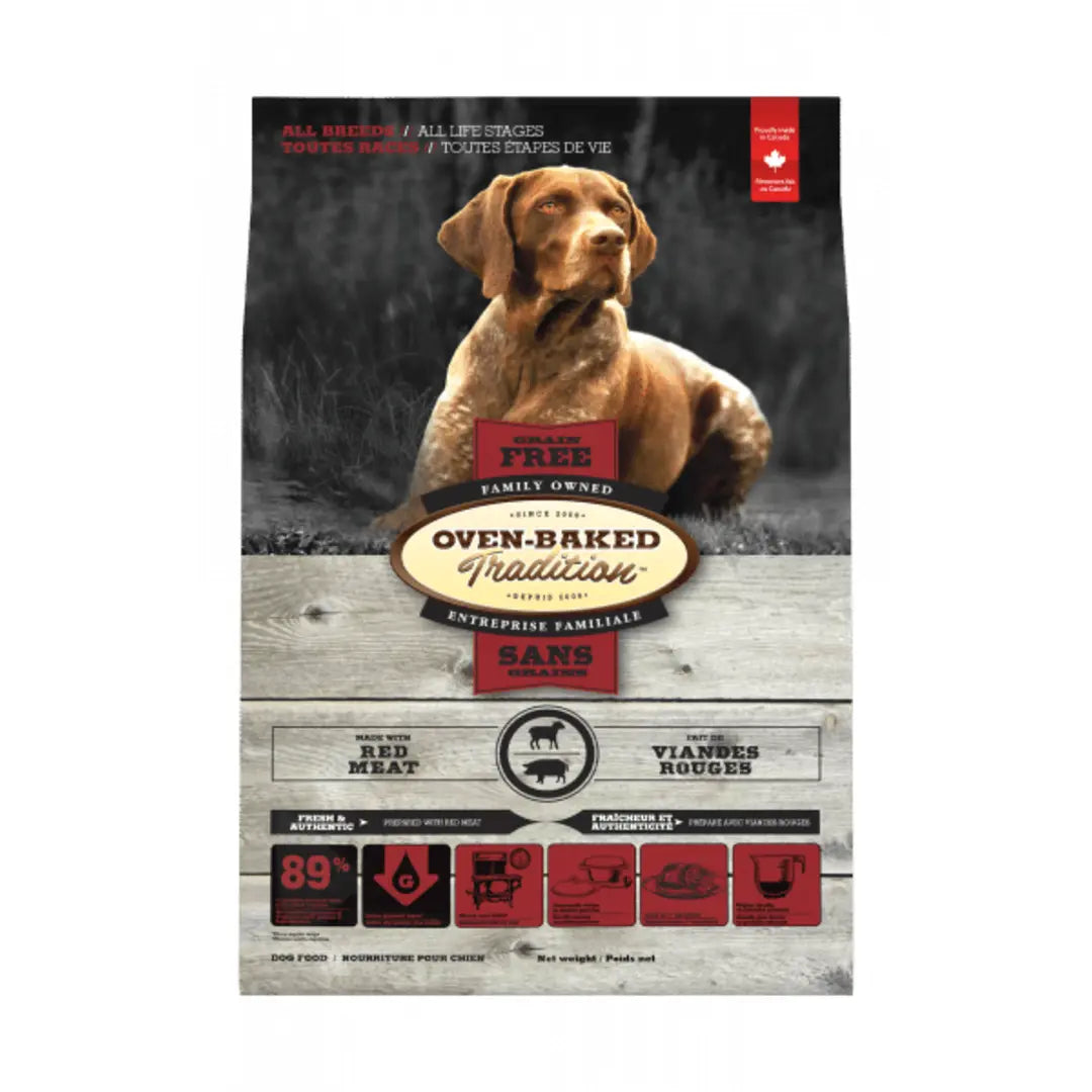 Oven-Baked Tradition All Life Stages All Breeds Grain-Free Red Meat Dog Food