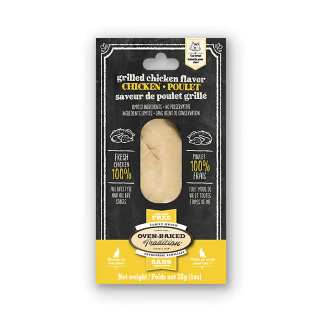 Oven-Baked Tradition Chicken & Grilled-Chicken Fillet Cat Treat