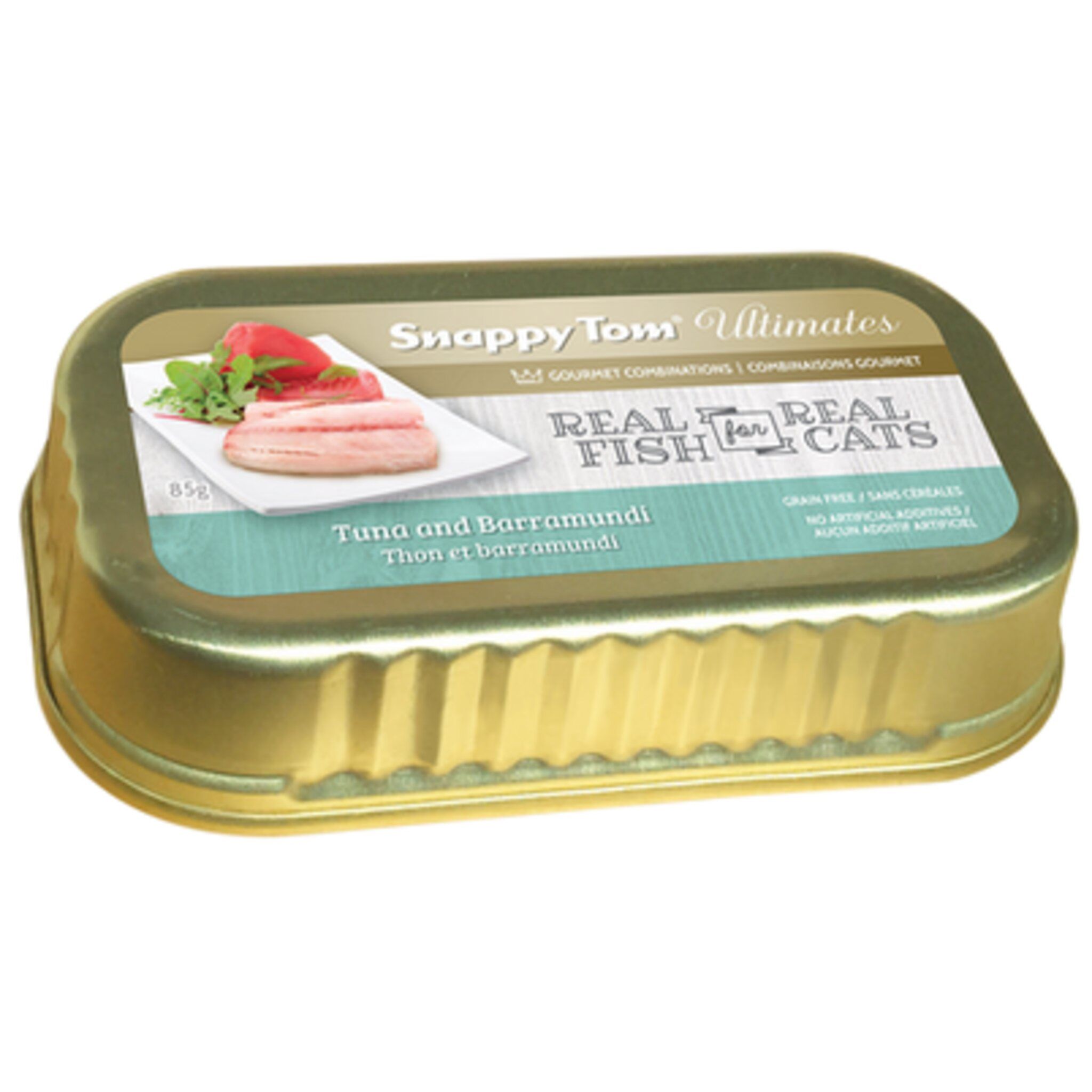 Snappy Tom Ultimates Tuna with Barramundi Wet Cat Food 85 g