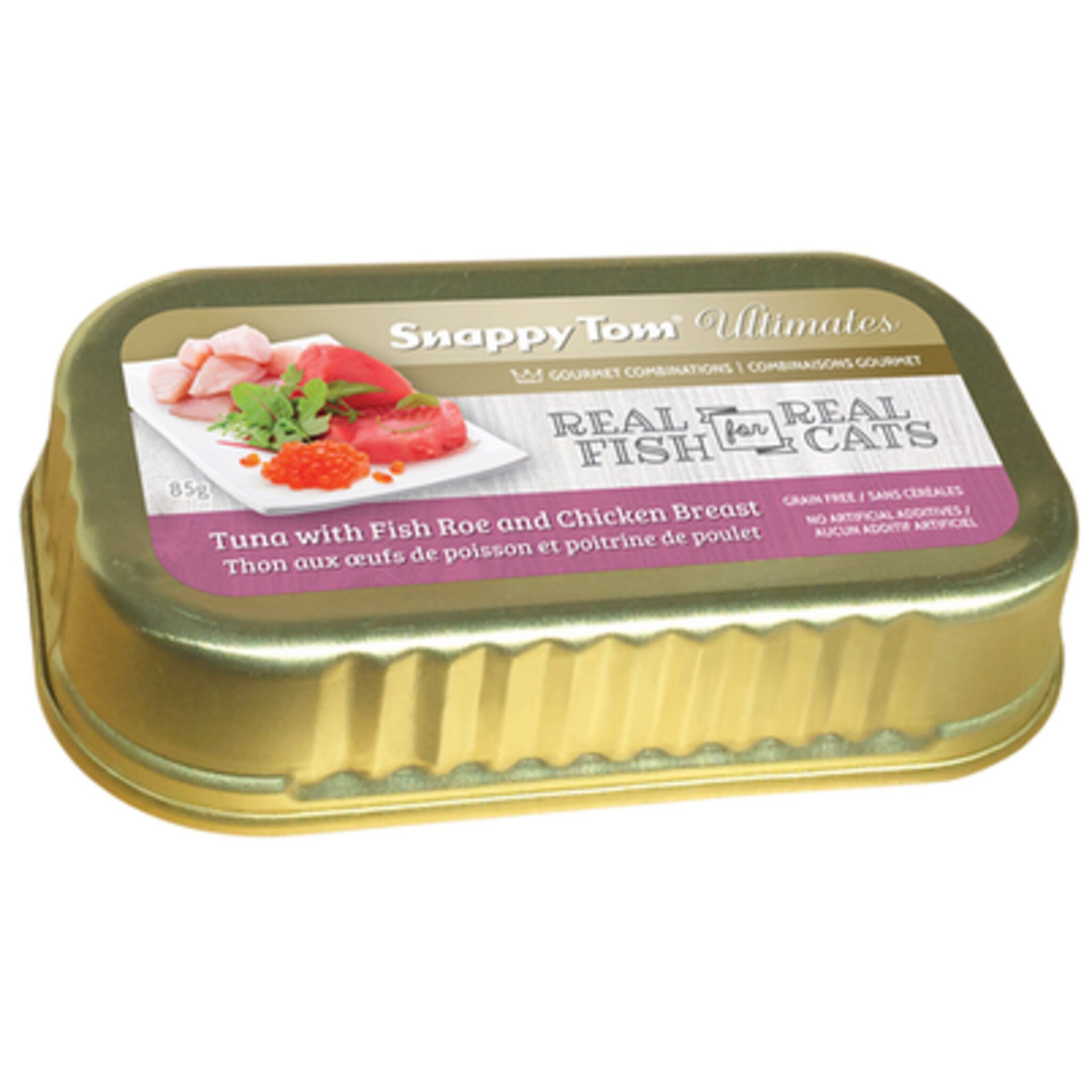 Snappy Tom Ultimates Tuna with Fish Roe & Chicken Breast Wet Cat Food 85 g