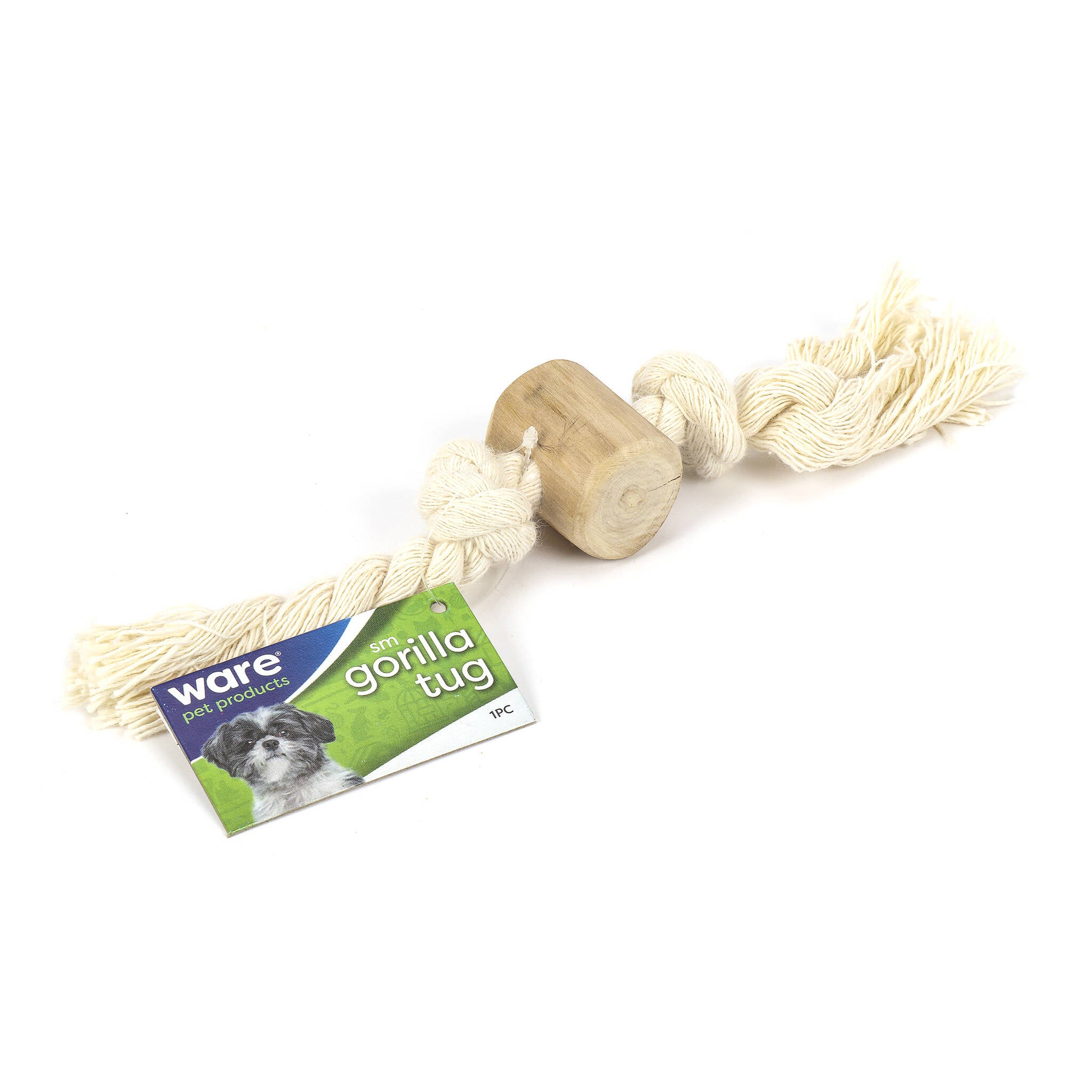 Ware Gorilla Chew & Cotton Tug Small Dog Toy