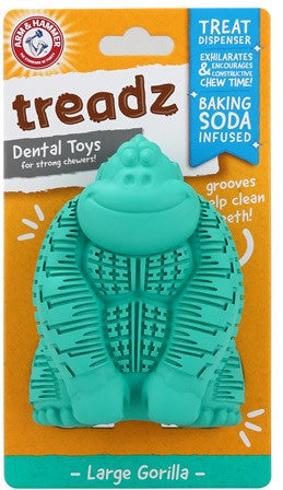Arm & Hammer Gorilla Dental Super Treadz Large Dog Toy