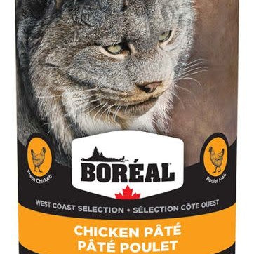 Boreal West Coast Chicken Pate Wet Cat Food 400 g