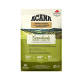 A bag of Acana Highest Protein dog food, Grasslands recipe, 25 lb.