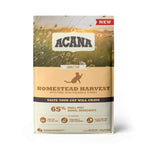 A bag of Acana cat food, Homestead Harvest recipe, 10 lb. 