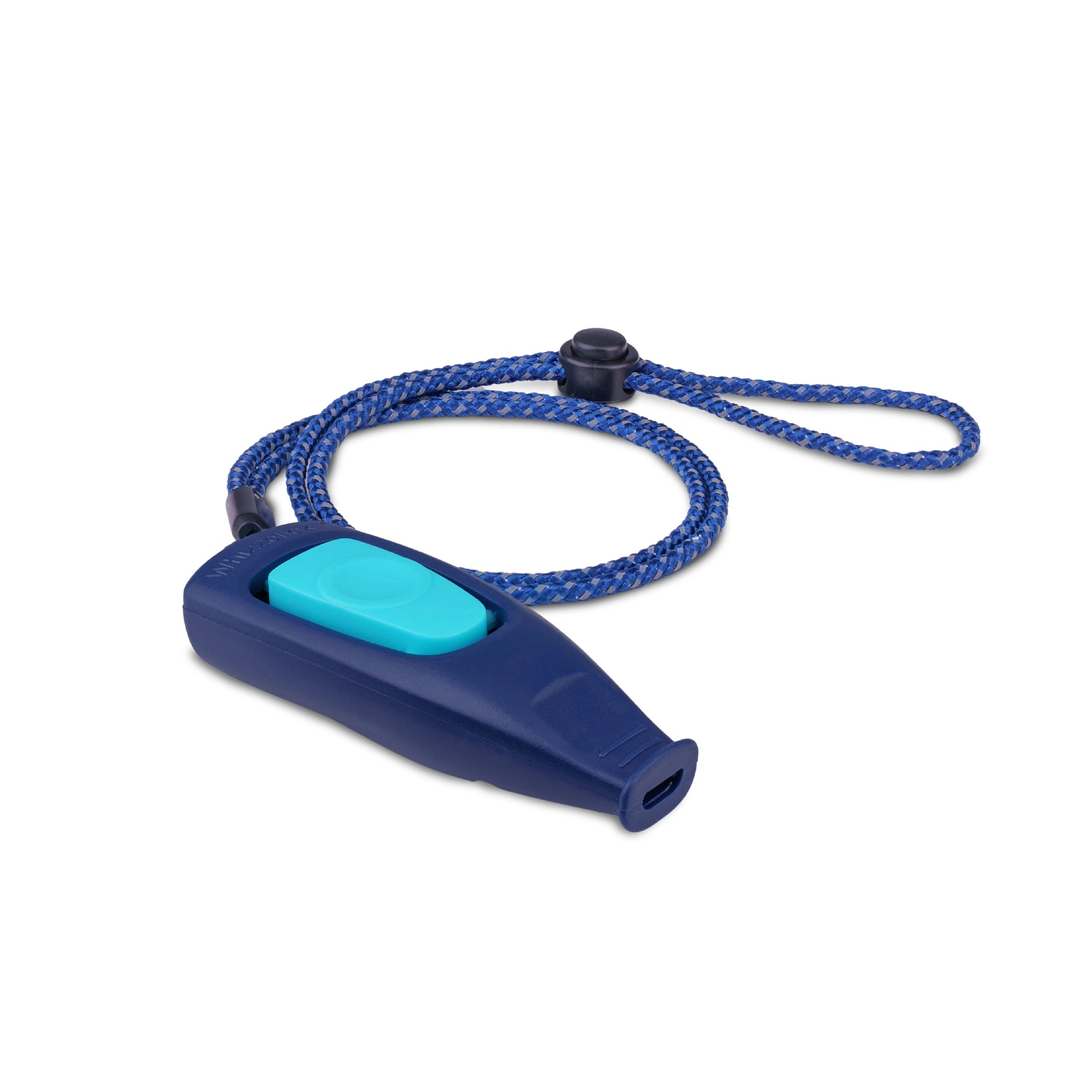 Company of Animals Coachi Whizzclick Navy with Light Blue Button