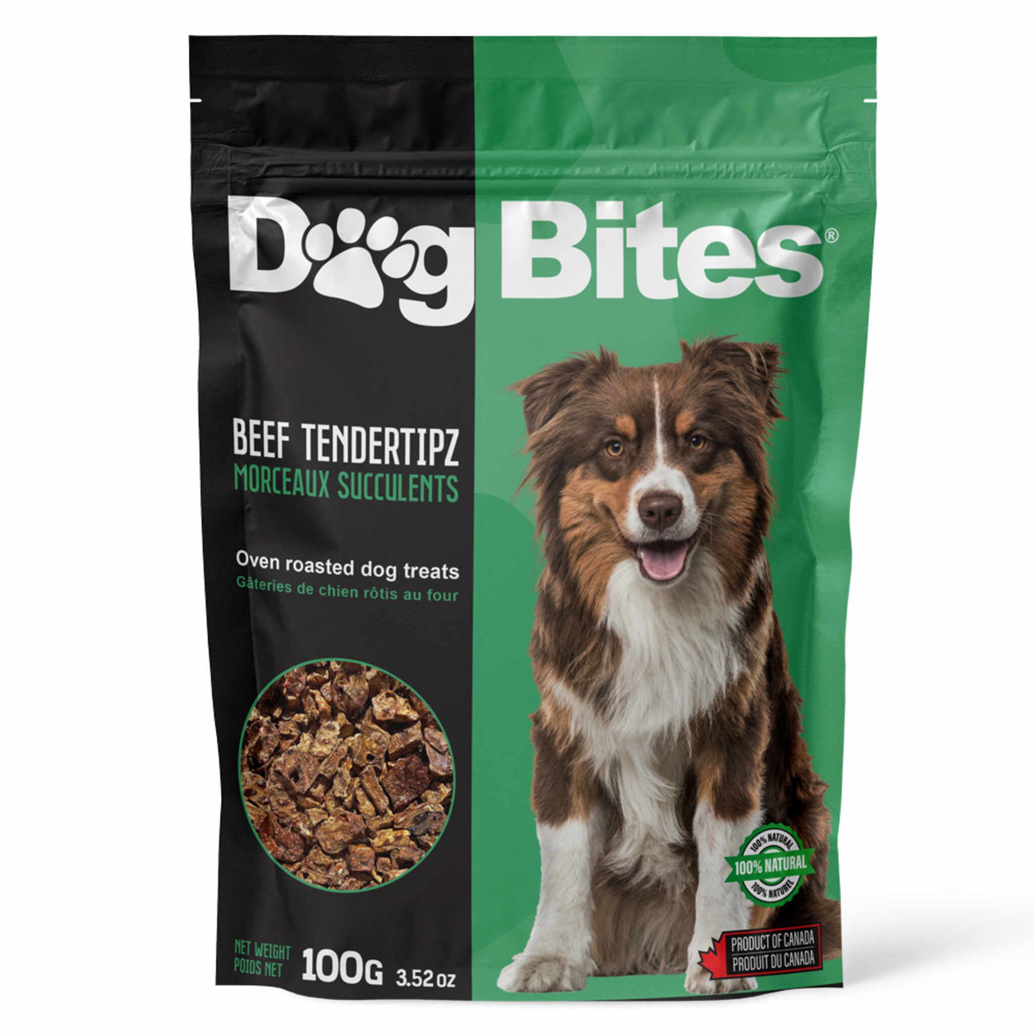 Dog Bites Freeze Dried Beef Tendertipz Dog Treats 220g
