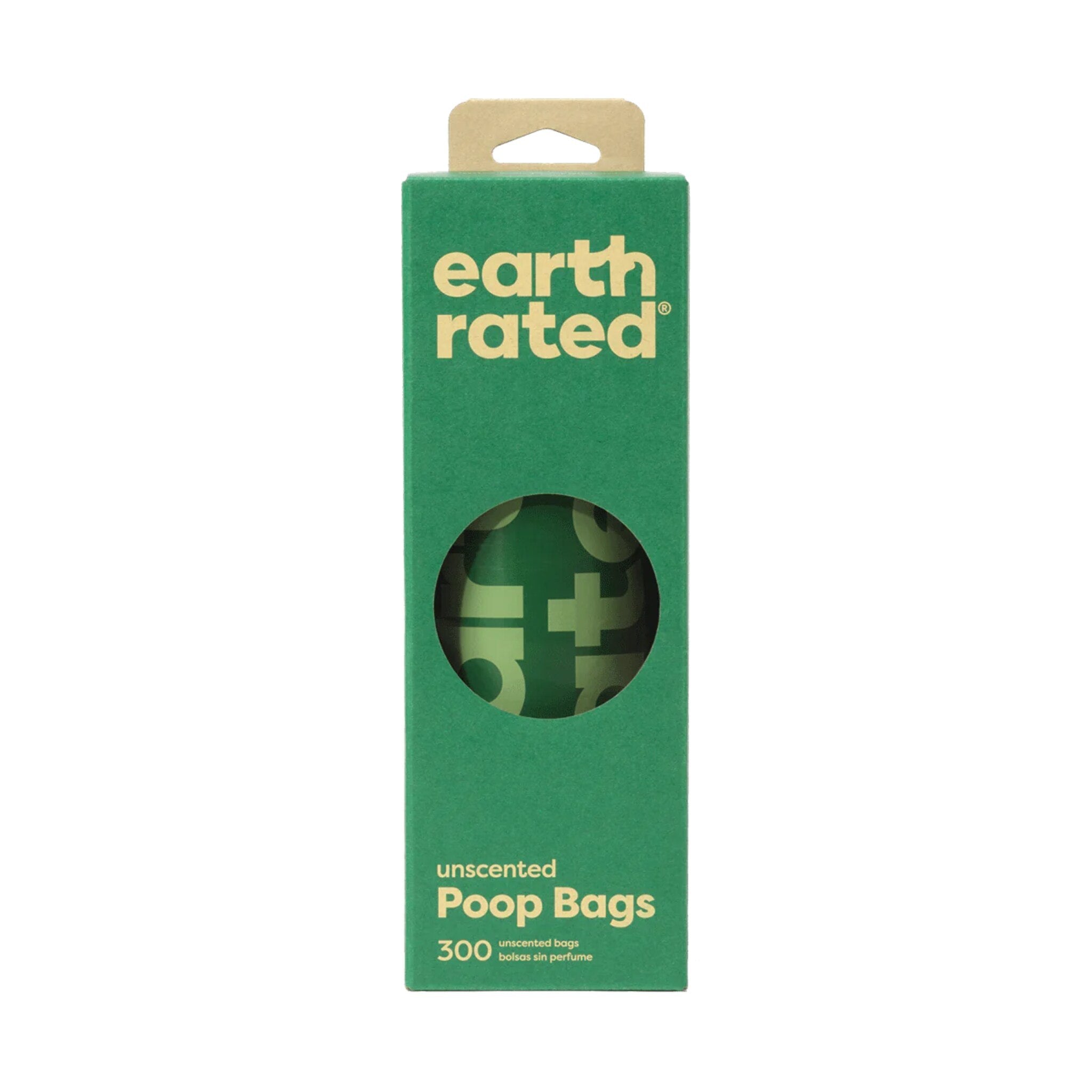 Earth Rated Poop Bags Bulk Single Roll Unscented 300 ct