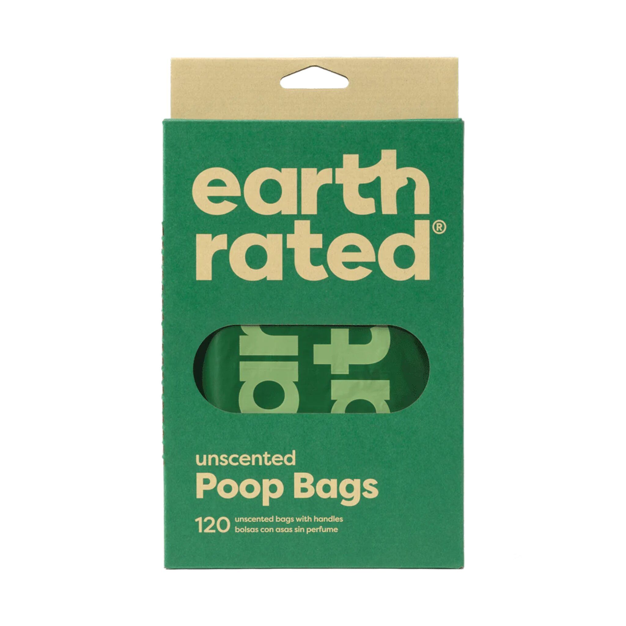 Earth Rated Handle Waste Bags Unscented 120 ct