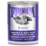 Fromm Classic Chicken & Rice Wet Pate Dog Food 12.5 oz