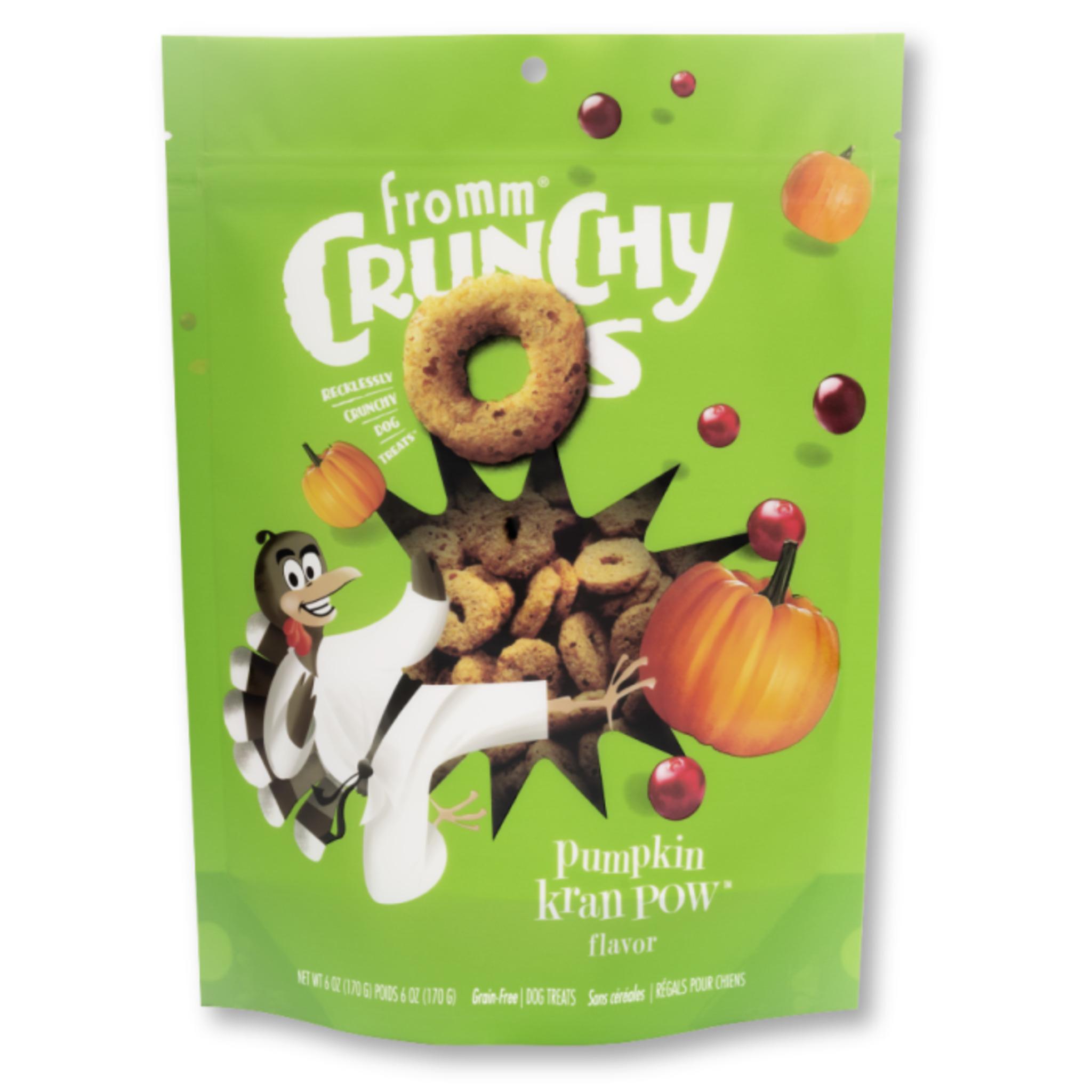 Fromm Crunchy O's Pumpkin KranPow Dog Treats 6 oz