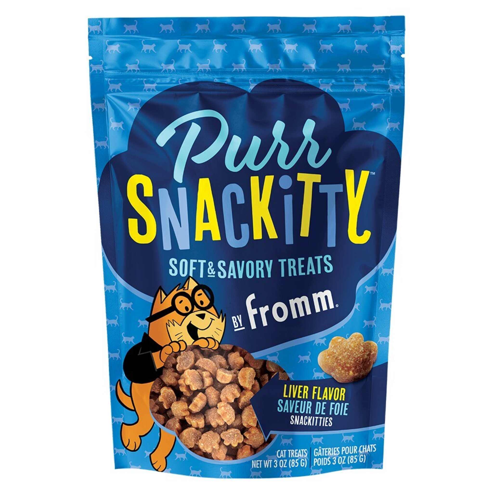 Fromm Purrsnackitty Liver Flavour Treats Cats 3 oz