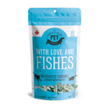 Granville Island Dried Sardines With Love & Fishes Dog & Cat Treats 50 g
