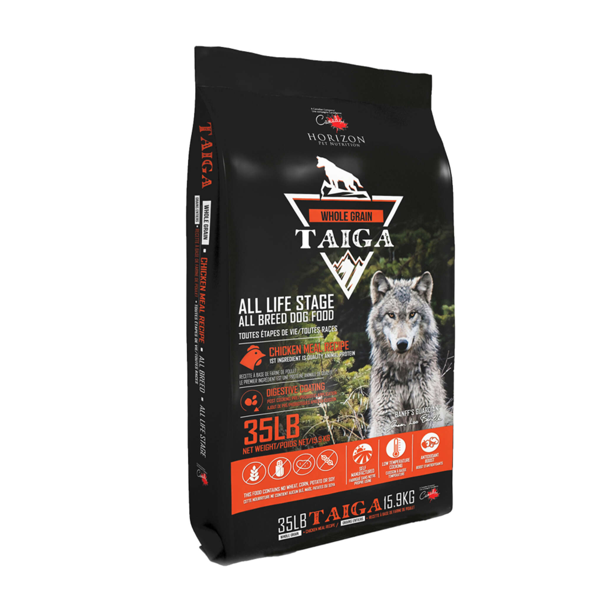 Horizon Taiga Whole Grain Chicken Dog Food 35 lbs