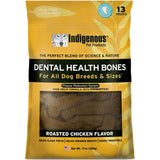 Indigenous Dental Bones Roasted Chicken Dog Treats 481g