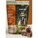 K9 Choice Foods Wild Boar Plus Lil Guys Frozen Dog Food 3 lb
