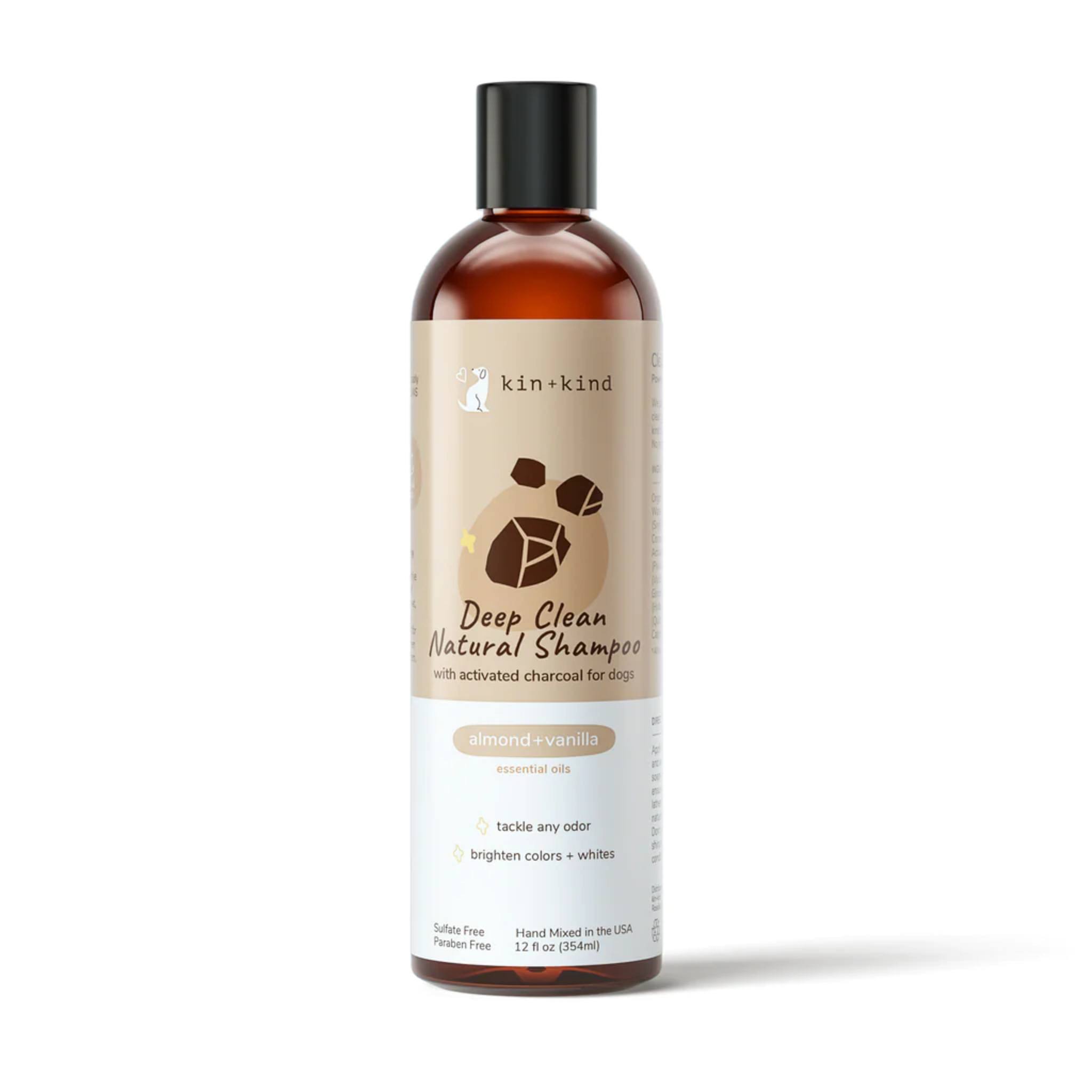 Kin & Kind Deep Clean Shampoo Almond & Vanilla 12 oz