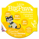 Little Big Paw Cat Gourmet Tender Chicken Mousse Wet Cat Food 85 g