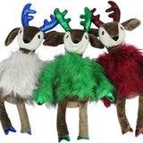 Multipet Holiday Dapper Deer 17" Dog Toy (Assorted)