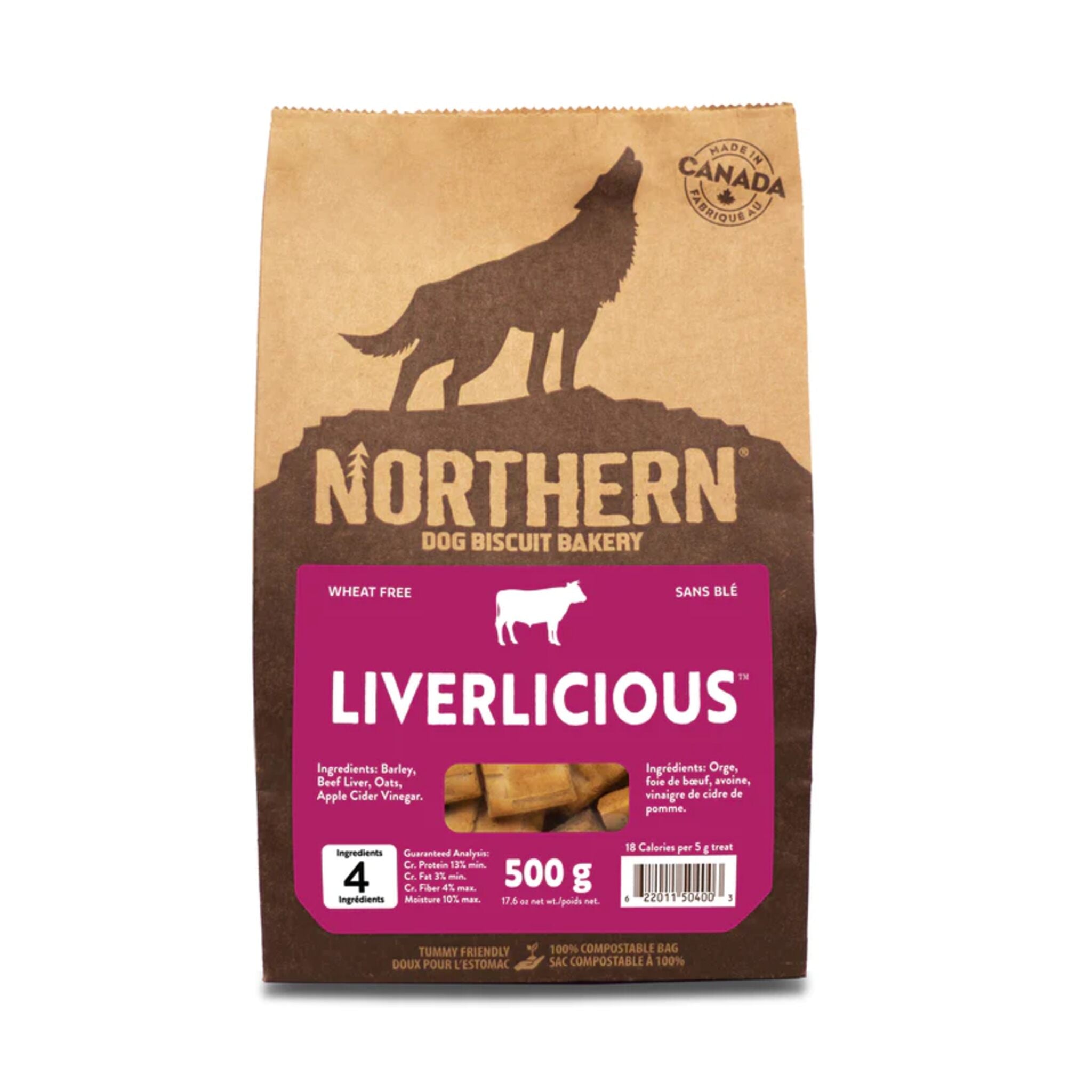 Northern Dog Biscuits Liverlicious 500 g