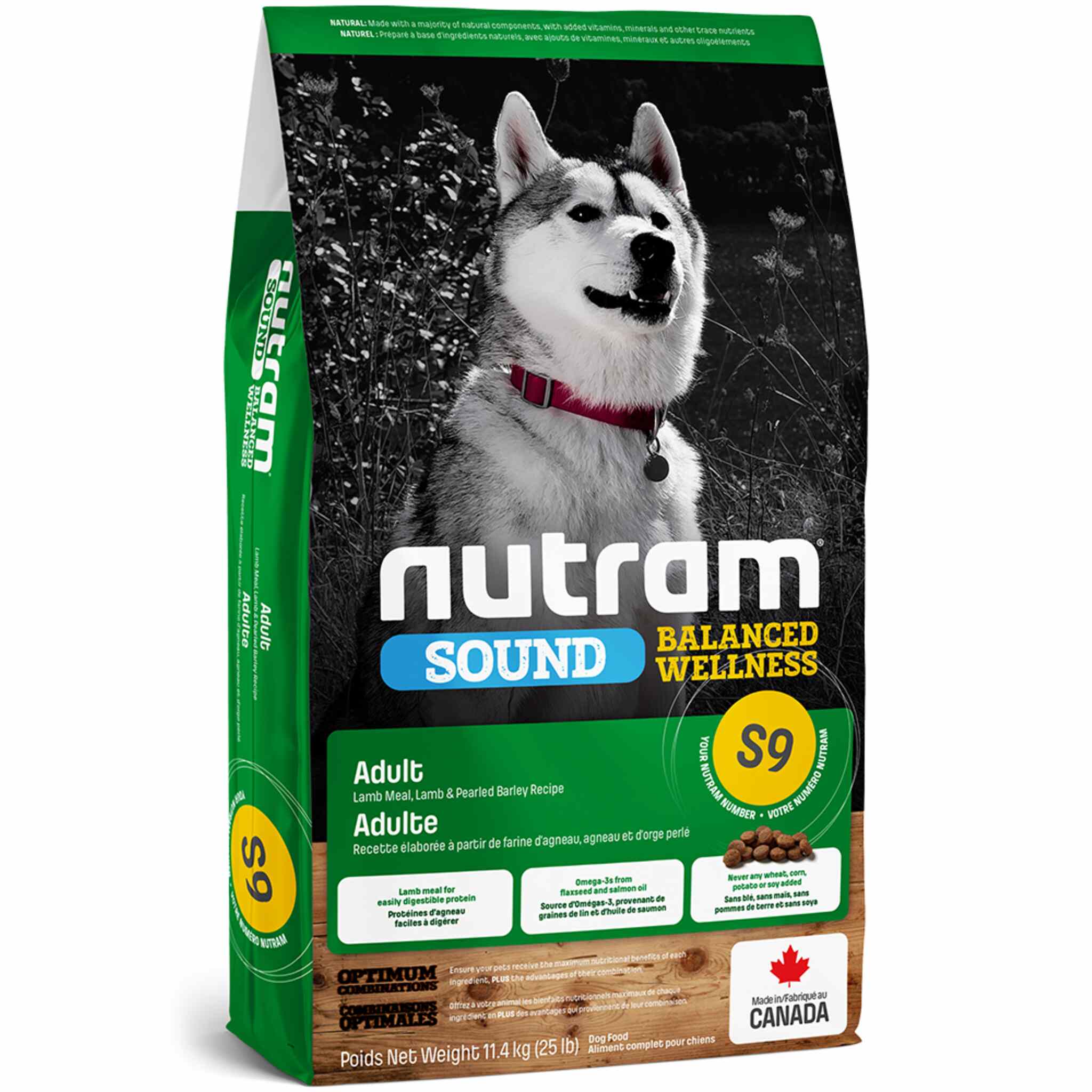 Nutram S9 Adult Lamb Dog Food
