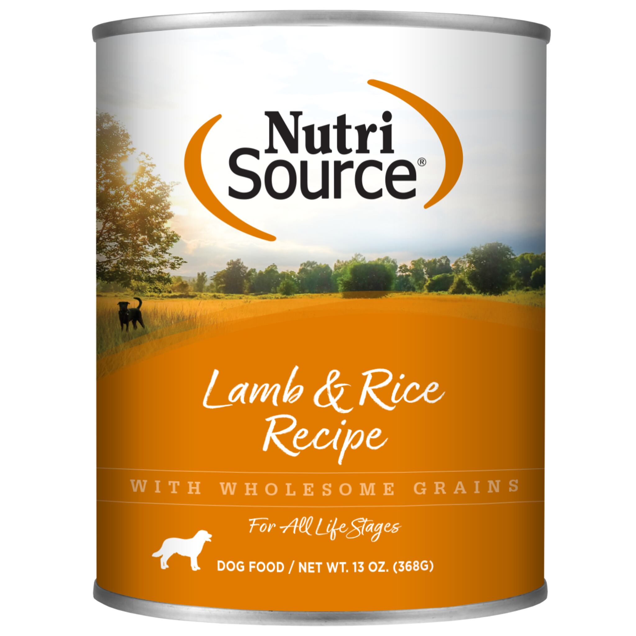 NutriSource Lamb & Rice Wet Dog Food 13 oz