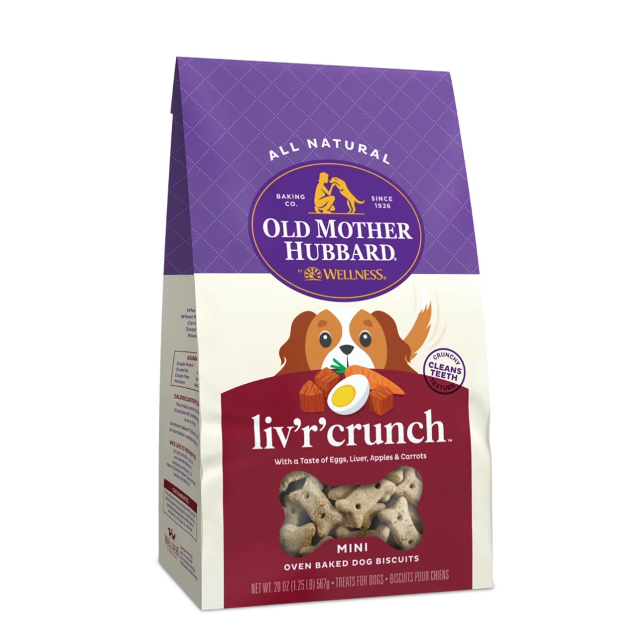 Old Mother Hubbard Mini Liv'R'Crunch 20 oz