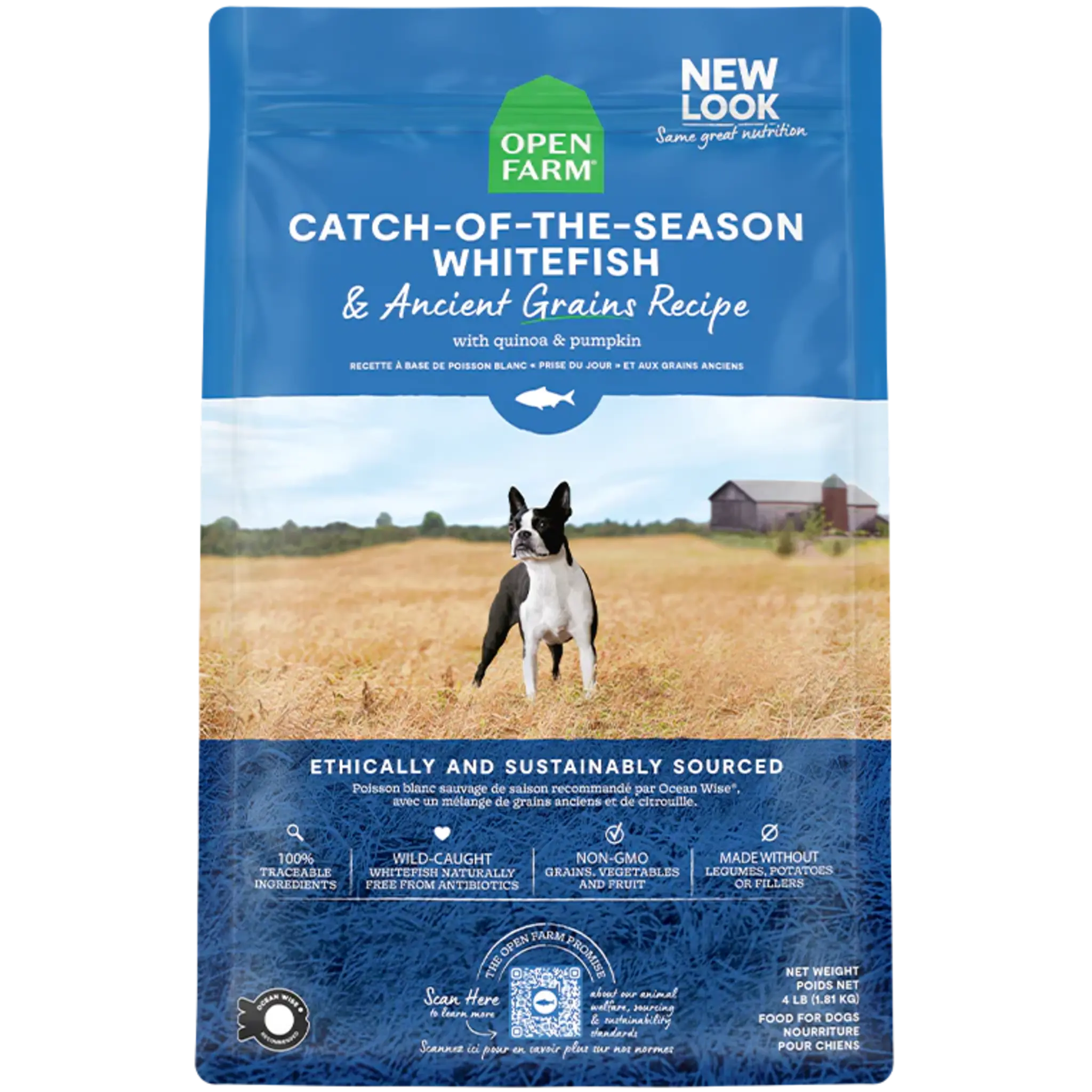 Open Farm Catch-of-the-Season Whitefish & Ancient Grains Dog Food