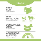 Red Dog Blue Kat Turkey Neck Frozen Bones (2pk)