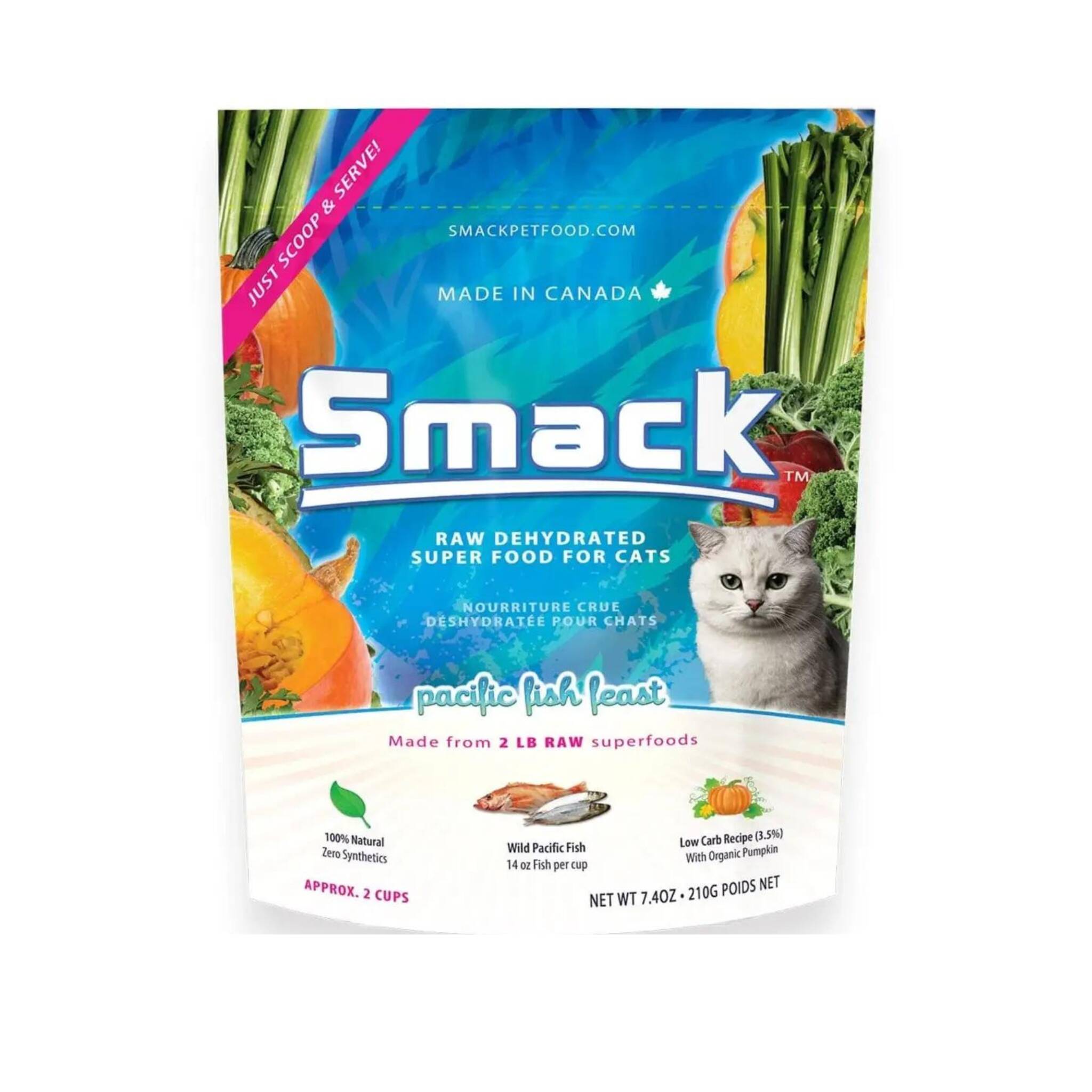 Smack Pacific Fish Feast Cat Food