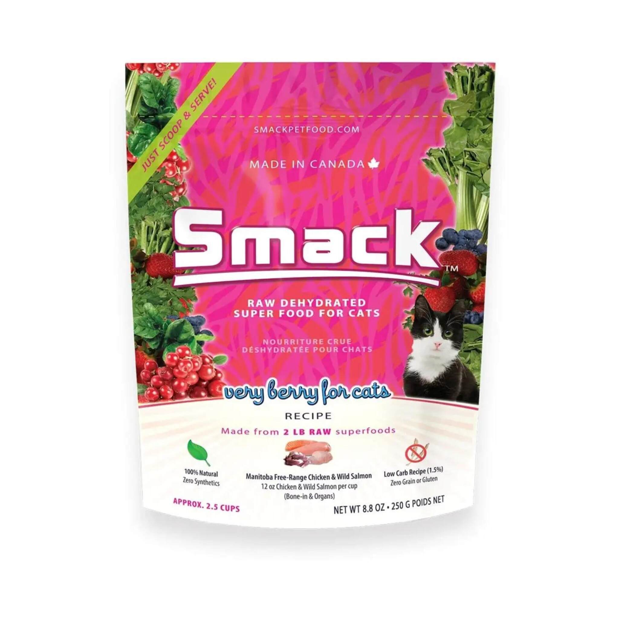 Smack Very Berry Cat Food