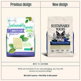 Sustainably Yours Natural Biodegradable Extra Odor Control Multicat Plus Cat Litter 26 lbs