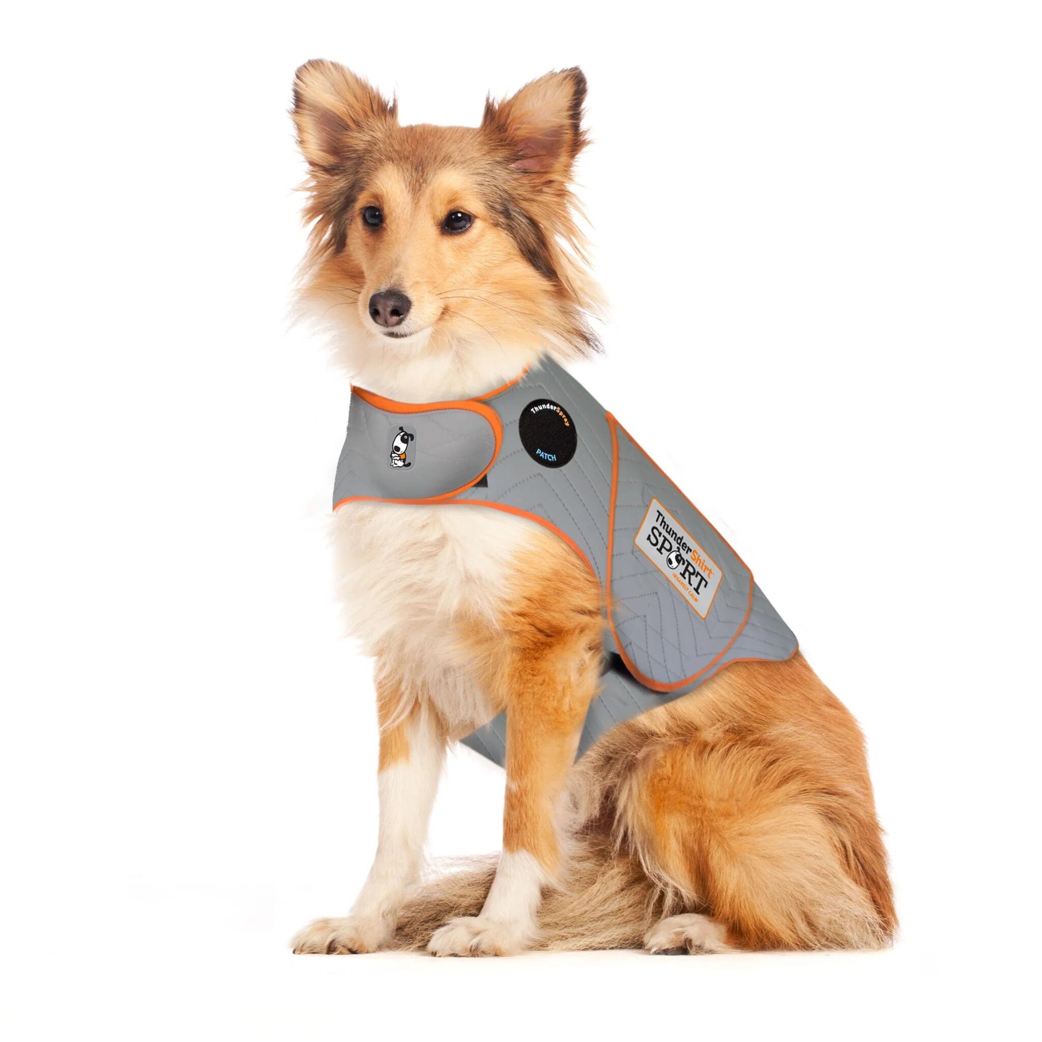 ThunderShirt Sport Dog Anxiety Jacket Platinum
