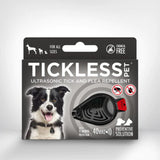 Tickless Ultrasonic Pet Classic Medallion For All Sizes Black