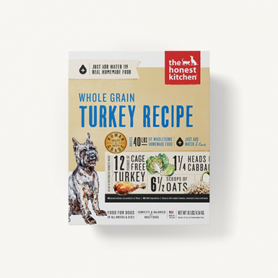 The Honest Kitchen Whole Grain Turkey Recipe Dog Food
