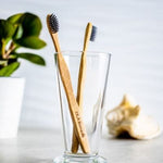 Black Sheep Bamboo Soft Toothbrush Charcoal Infused