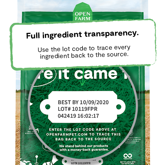 Open Farm Homestead Turkey & Ancient Grains Dog Food