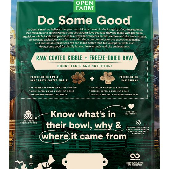 Open Farm RawMix Open Prairie & Ancient Grains Dog Food